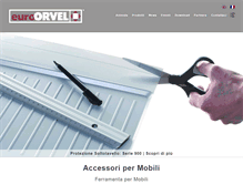 Tablet Screenshot of orvel.it